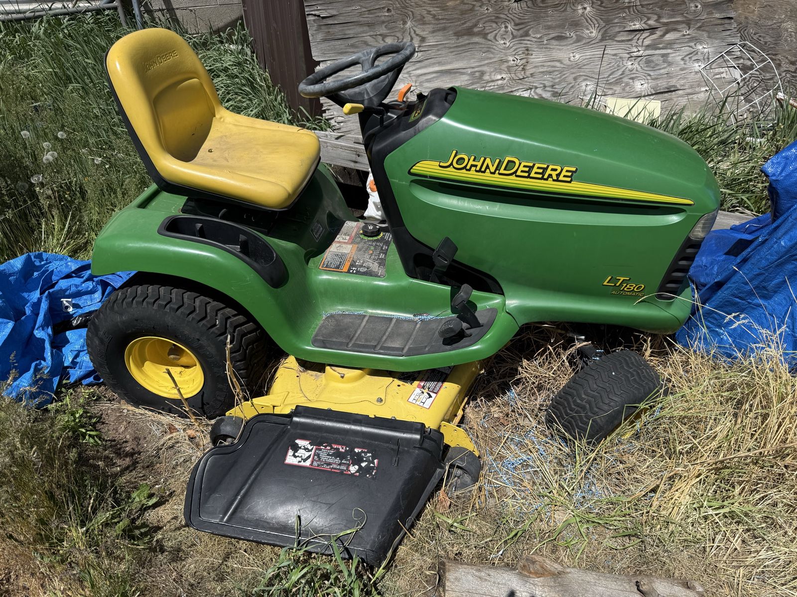 John Deere lt180 48”deck