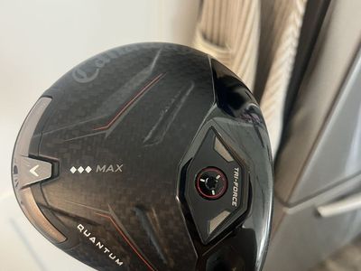 Callaway Quantum Max 10.5* Driver w/ Fujikura Ventus 6S Black Shaft, Triple Diamond, Tri-Force