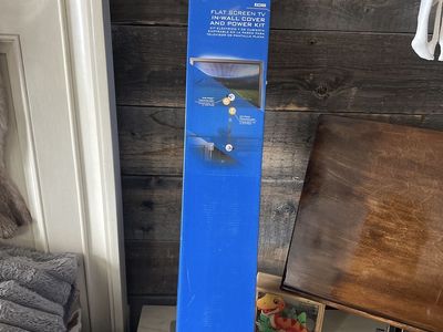 Reliance EC300 Flat Screen TV In-Wall Cover and Power Kit - New
