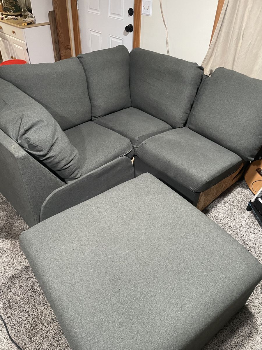 Couch And Ottoman Set