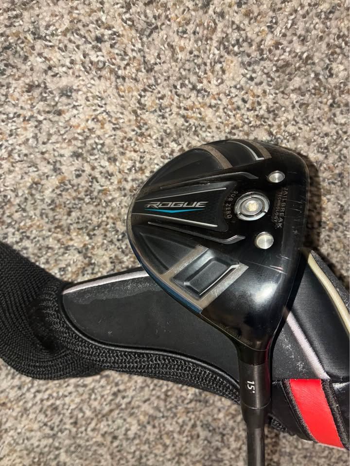 Tour Issue/Prototype Callaway Rogue Subzero 3W TPT 14 LKP Proto Luxury Shaft