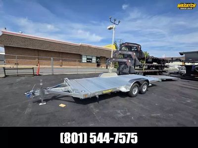 2026 Aluma 8218 (7X18) Aluminum 7K Tilt Car Hauler
