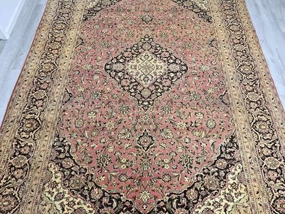 10x13 Handknotted Wool Rug - Persian Kashan
