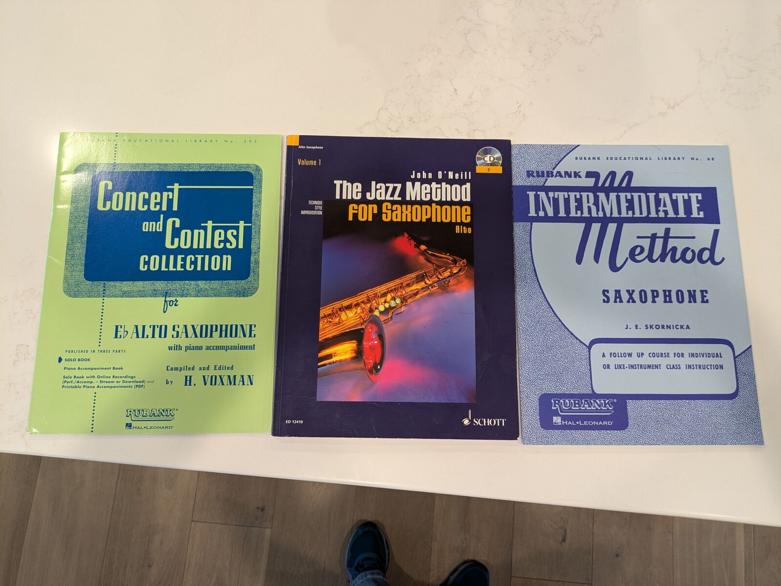 Saxophone Lesson Books