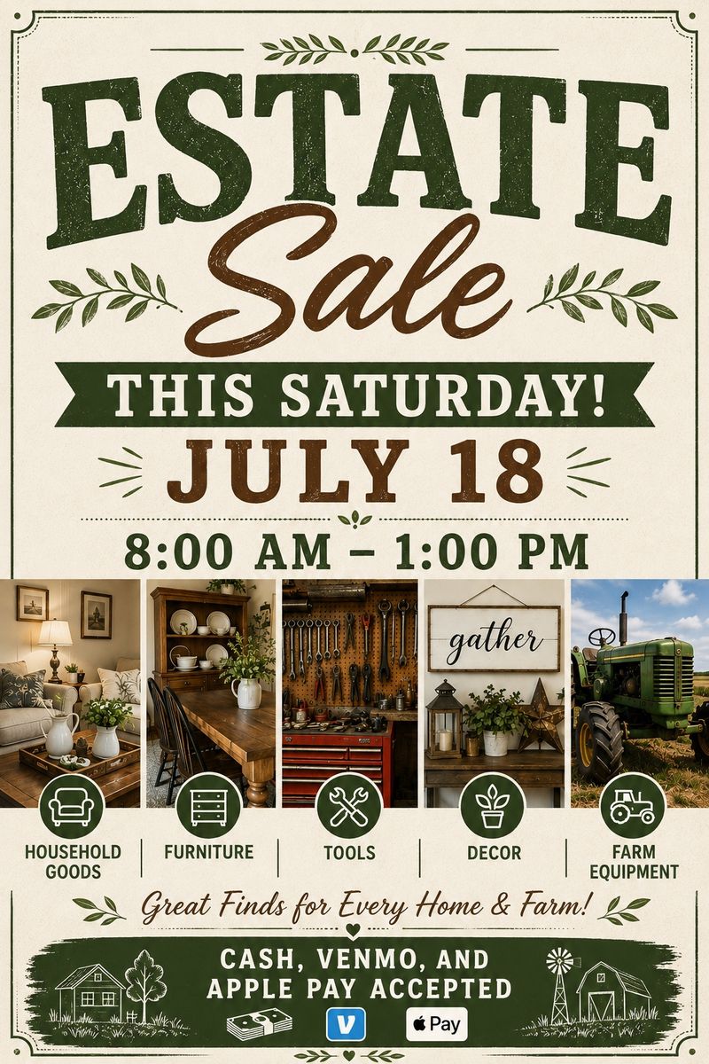Estate sale!