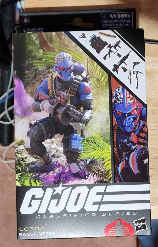 G.I. Joe Classified Cobra Range Viper NEW