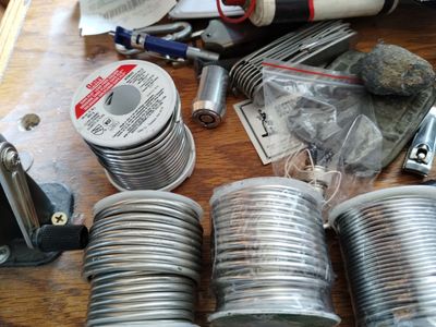 i have 5 rolls of solder wire open to offers
