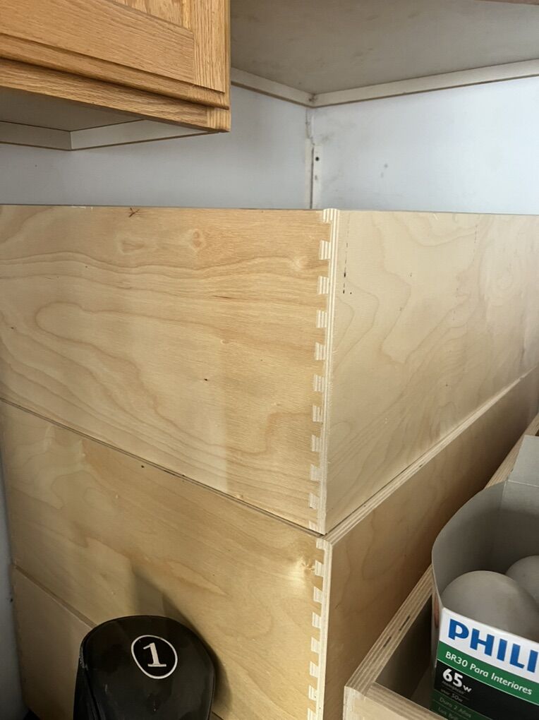 3 Cabinet Carcasses With Soft Close Drawers