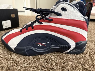 Reebok Shaqnosis "USA" — Men's Size 12 Basketball Shoes — $95