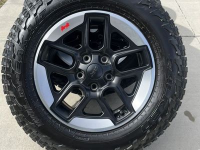 Jeep JL Rubicon Wheels And Tire Set Plus Spare