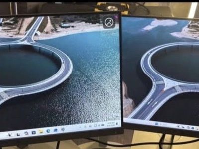 HP EliteDisplay E243 24" Monitors (1080p) - $30 each or both for $50 includes cables & original stands