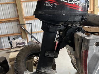 Mercury 6.0 Outboard Boat Motor - Used