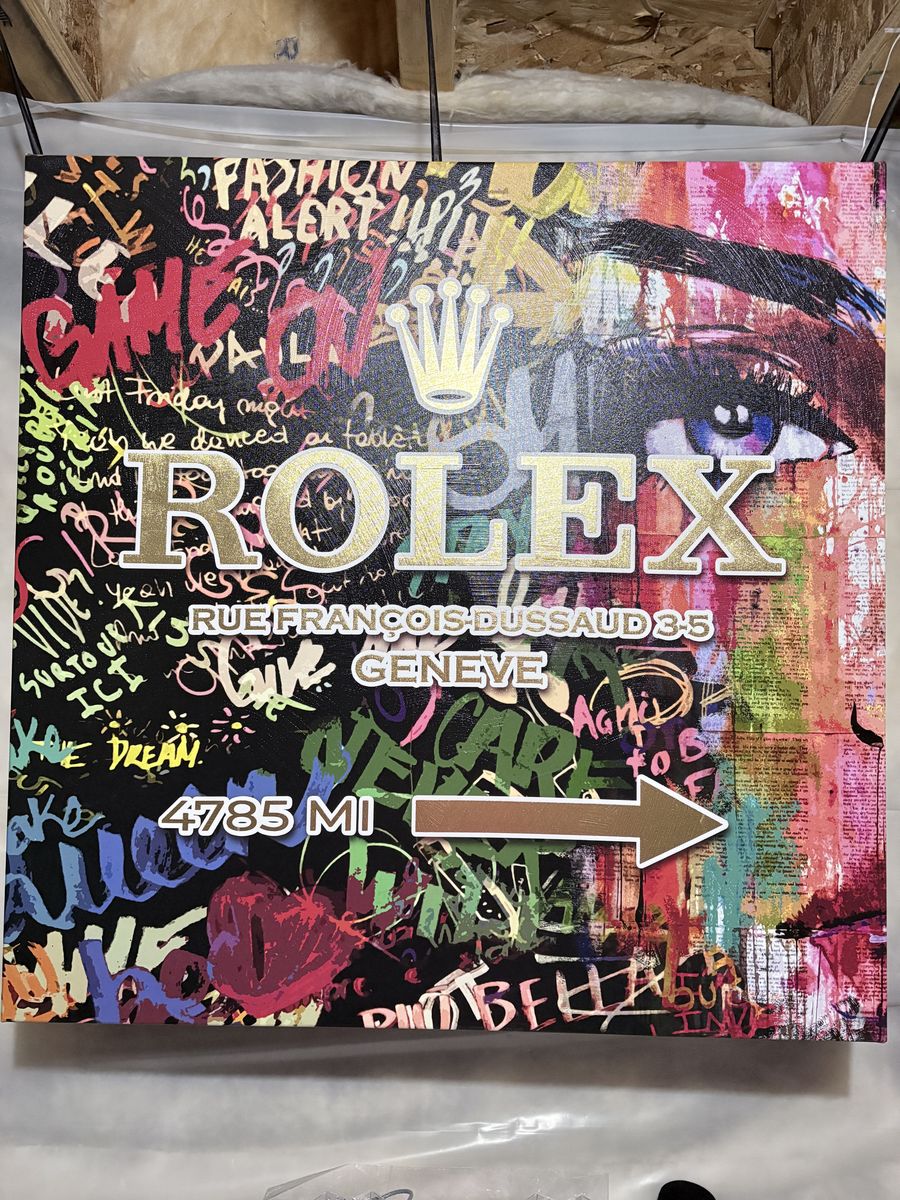 Rolex Wall Canvas