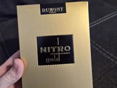 New Dumont Nitro Gold Extrait De Parfum 3.4 Fl. Oz | Long Lasting Unisex Perfume | Premium Luxury Scent Authentic Cologne