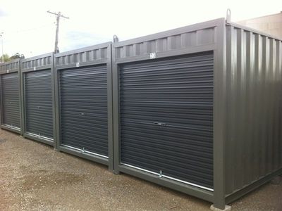 Shipping Containers 8x40 High Cube Roll Up Doors