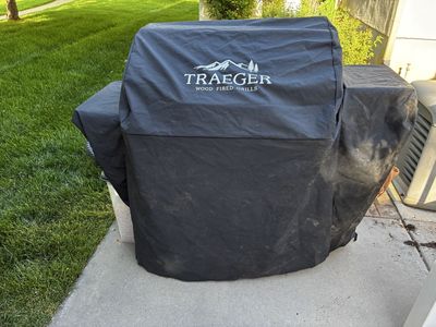 Traeger Wood Fired Grill & Smoker with Cover