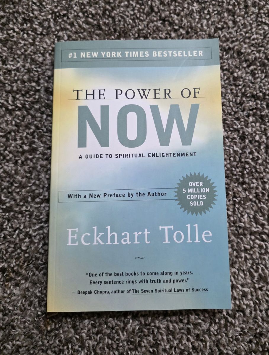 The Power of Now by Eckhart Tolle - A Guide to Spiritual Enlightenment - #1 New York Times Bestseller, Paperback