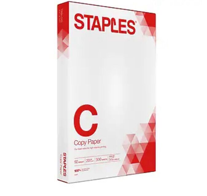 5 New Reams Of Staples 11 x 17 Copy Paper