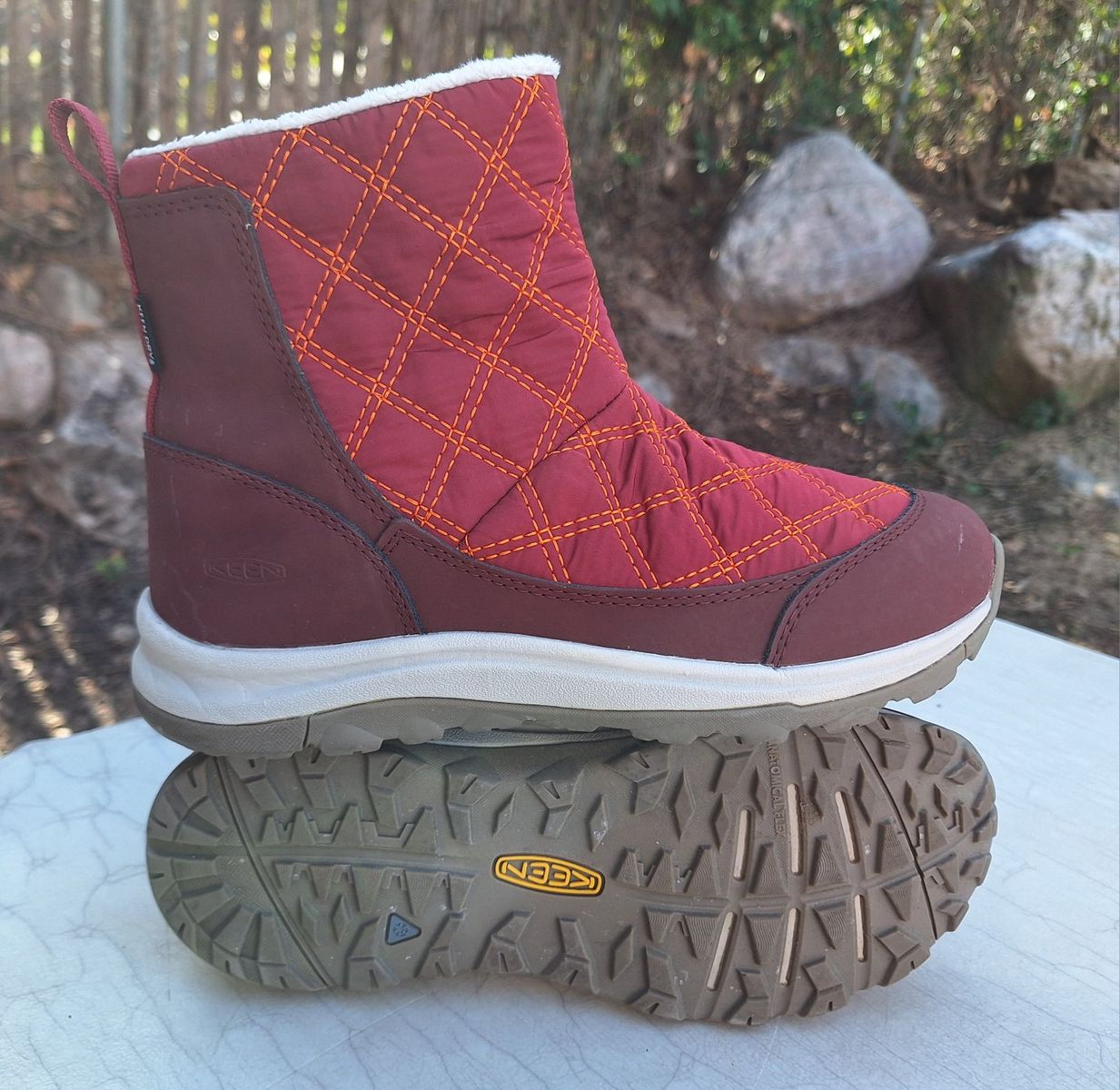 Womens Keen Terradora II Wintry Pull-On Boots Sz-8