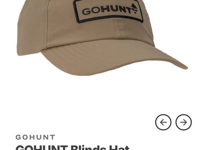 GoHunt Blinds Hat NWT