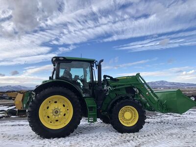 John Deere 6145 R With Loader
