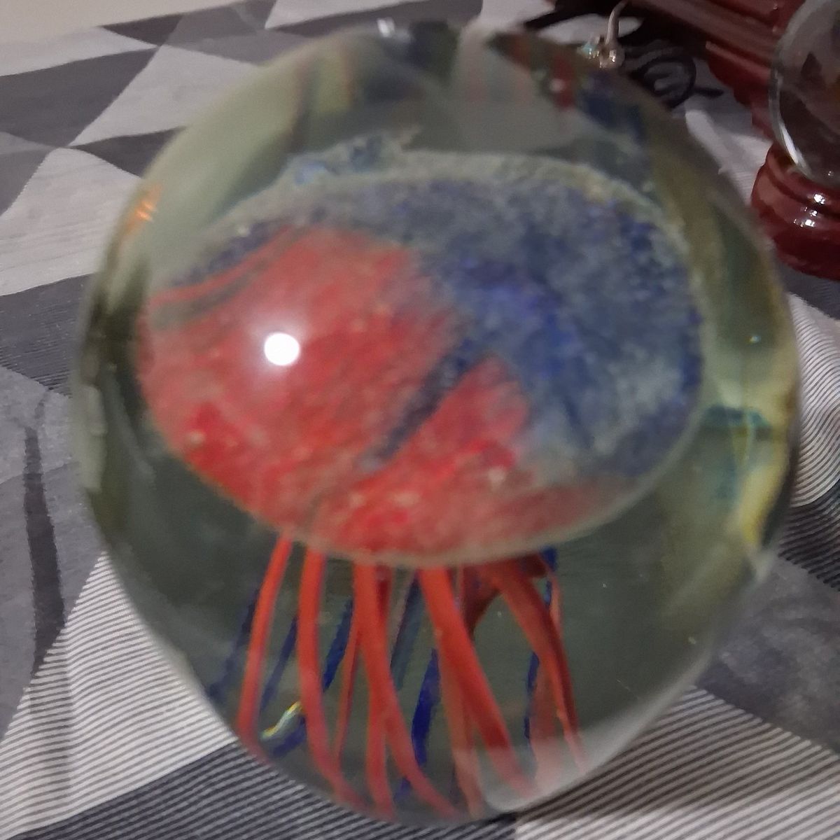 Glow Jelly Fish Paperweight