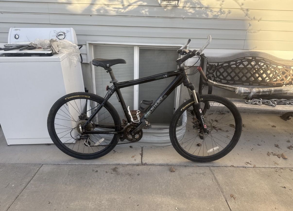 Iron horse disc mountain bike
