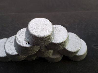 Pure Zinc Mini Ingots - 5+lbs