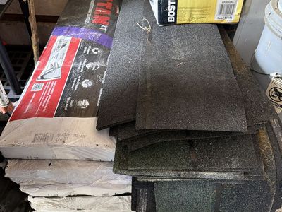 Asphalt shingles titan, premium architectural, shingles, and Coil roof roofing nails