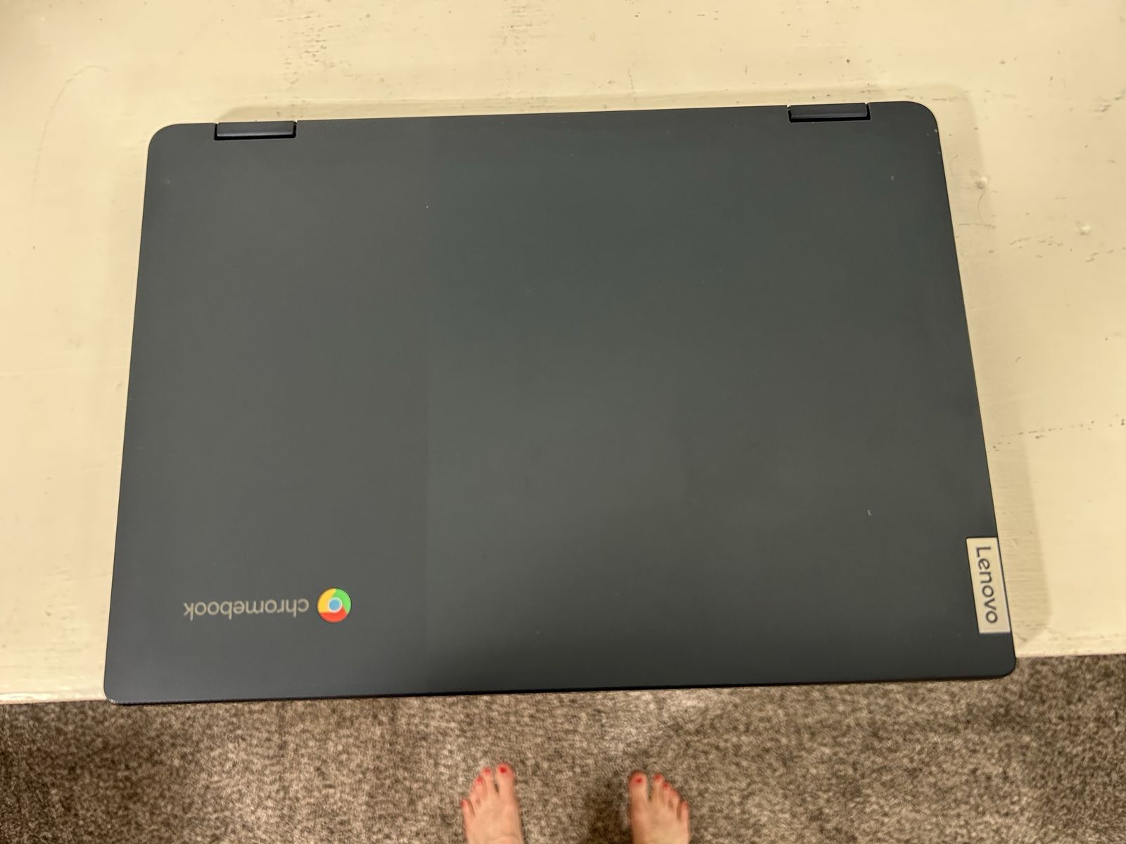 Lenovo Chromebook Flex 3 Laptop with ChromeOS and Power Adapter