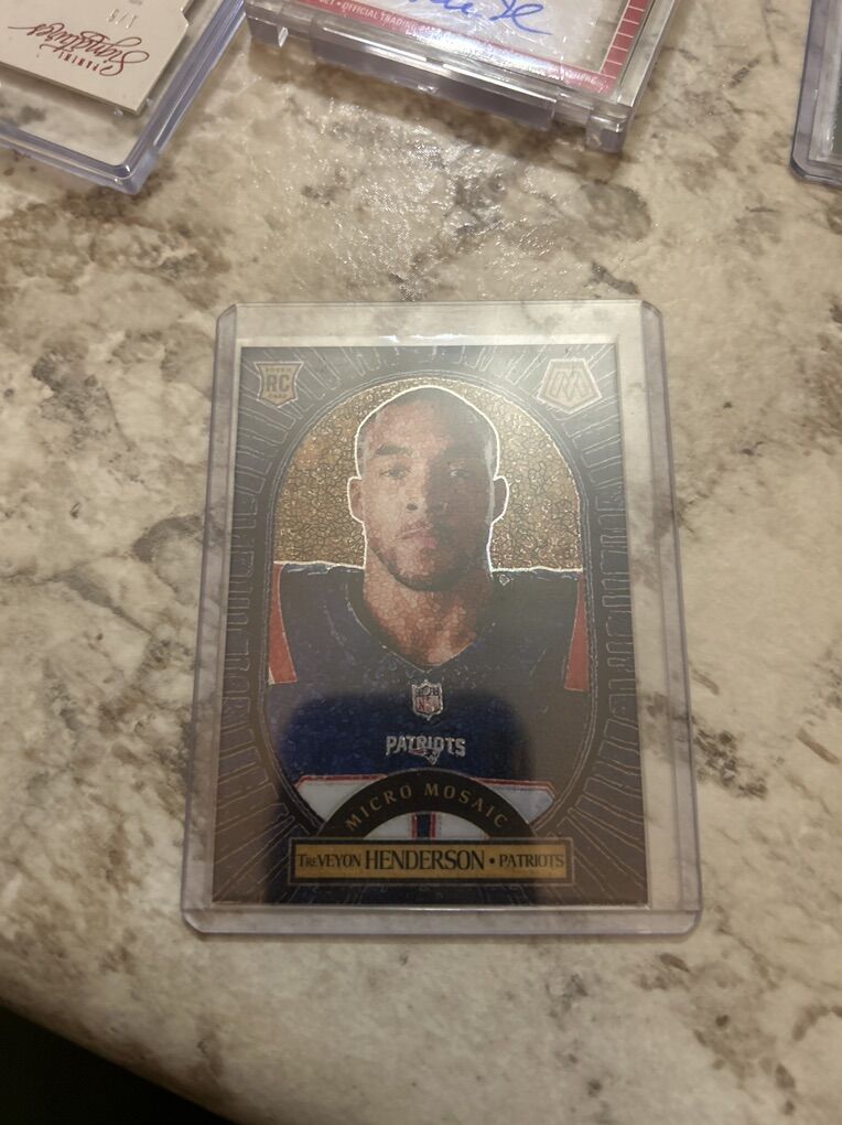 Treveyon Henderson Micro Mosaic Rookie Card
