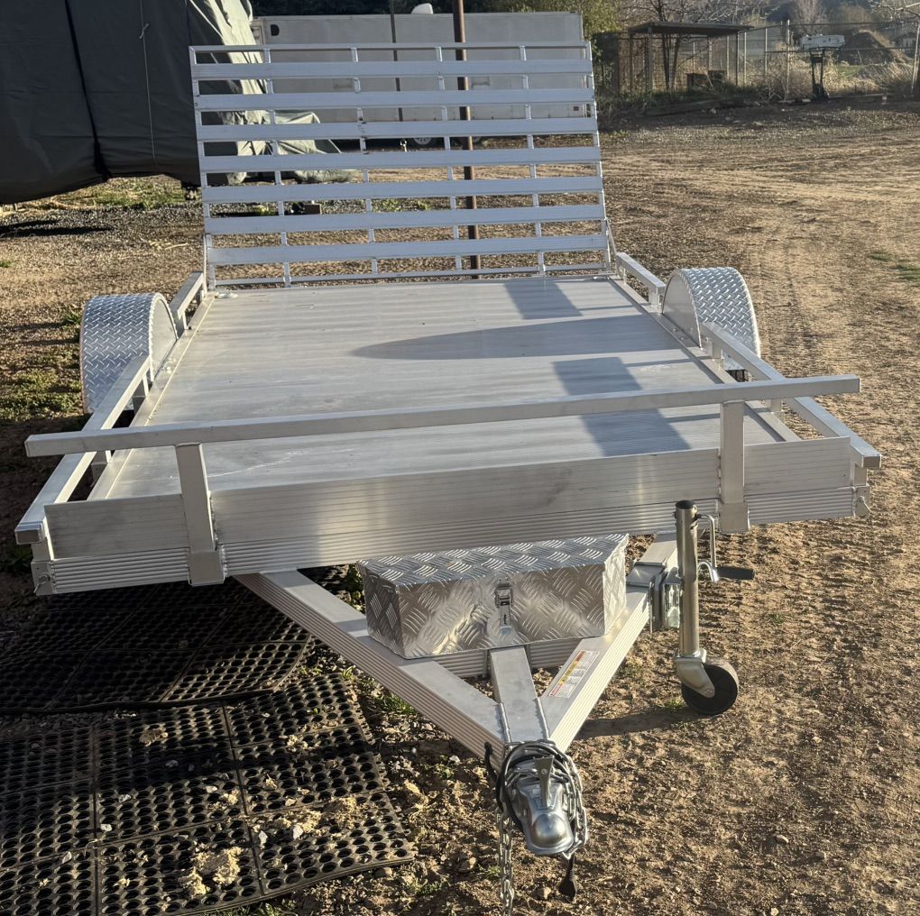7X12 Aluminum Trailer