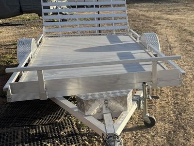 7X12 Aluminum Trailer
