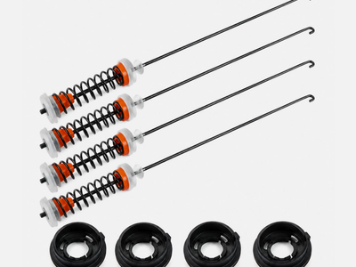 OEM W11130359 Washer Suspension Rods Set of 4 Used Whirlpool Maytag Kenmore