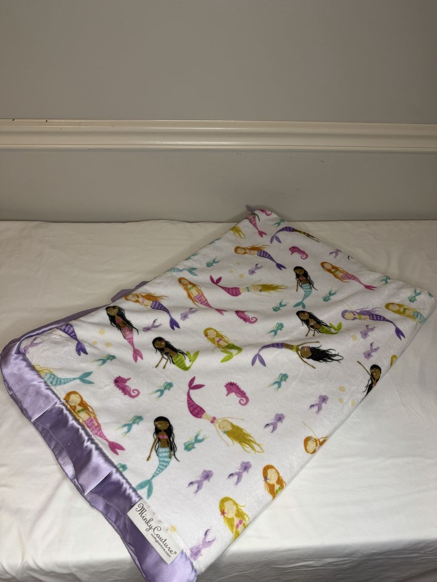 Minky Couture Mermaid Blanket