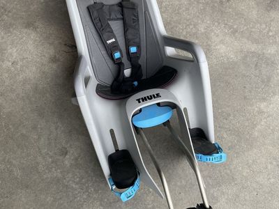 Thule RideAlong Child Bike Seat - Light Grey