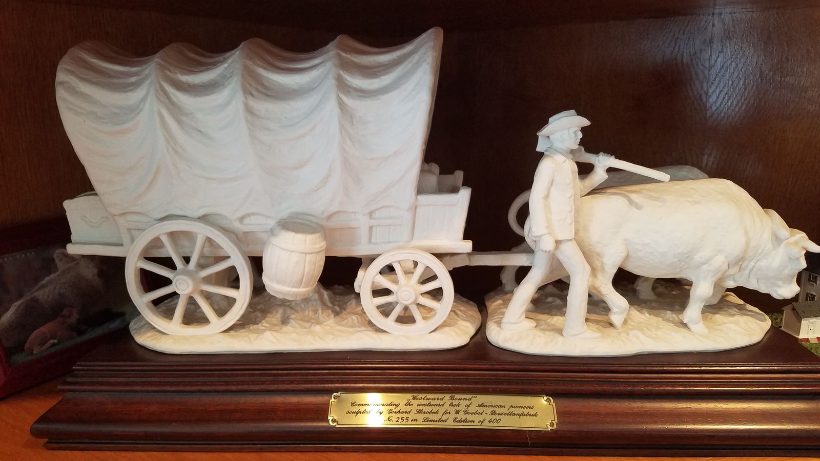 German Porcelain Sculpture - Limited Edition - Gerhard Skrobek "Westward Bound"