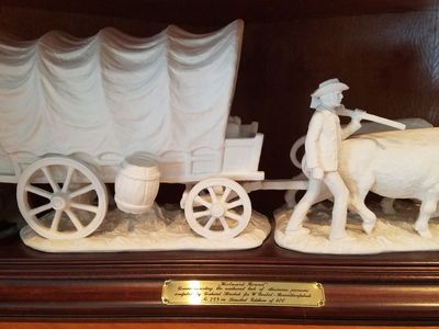 German Porcelain Sculpture - Limited Edition - Gerhard Skrobek "Westward Bound"