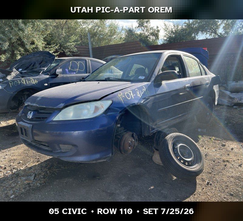 New Arrival - 2005 Honda Civic Parts - UTPAP Orem