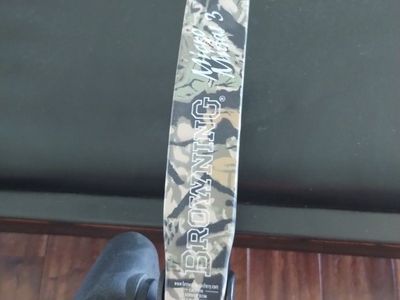Camo Compound Bow with Stabilizer & Sight - Ready for Archery & Hunting