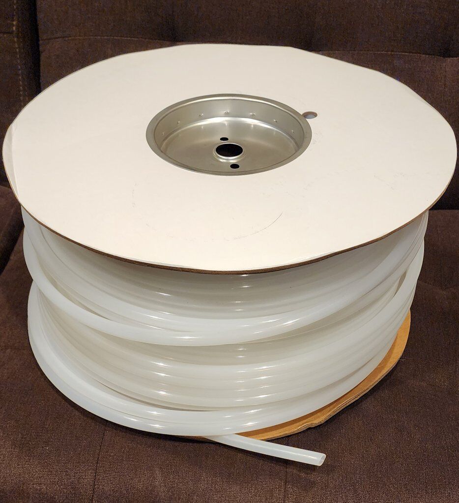 500 ft Polyethylene tubing 3/8" ID 1/2" OD