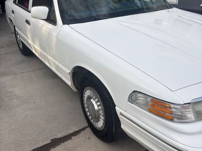 Ford Crown Victoria Sedan - White - Used