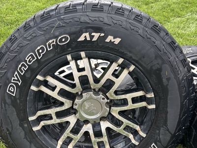 Custom Rims and Hankook Tires LT265/70R1