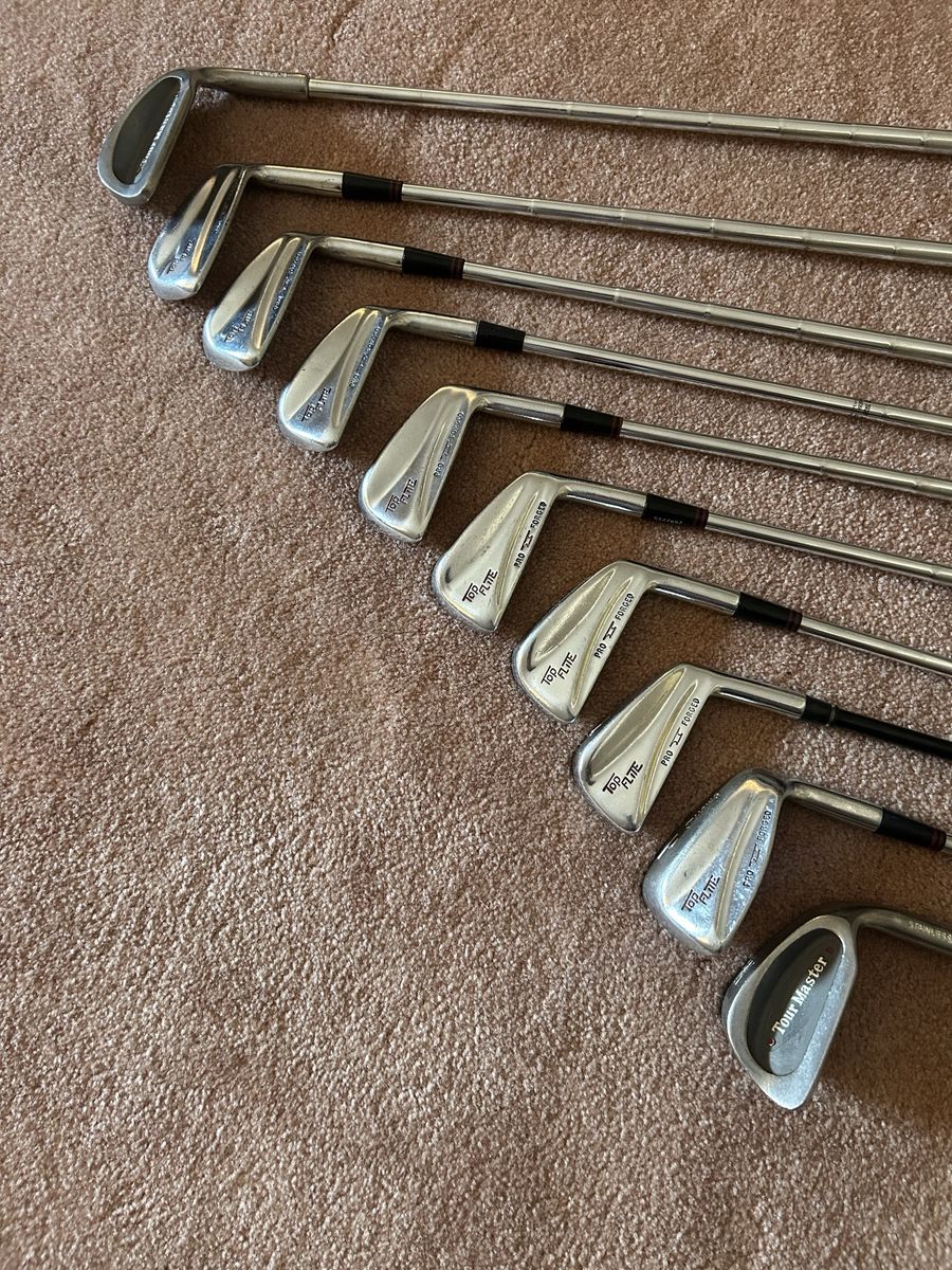 Top-Flite Pro II Forged Iron Golf Club Set with Steel Shafts