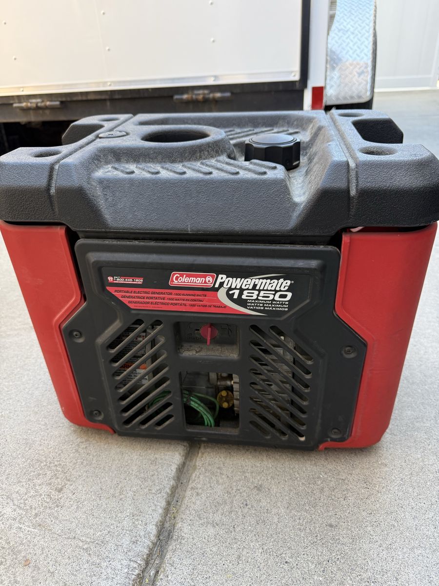 Coleman powermate 1850watt generator low hours