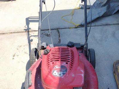 Personal space toro lawnmower for parts
Looks like the engine needs to be replaced
For sale as is