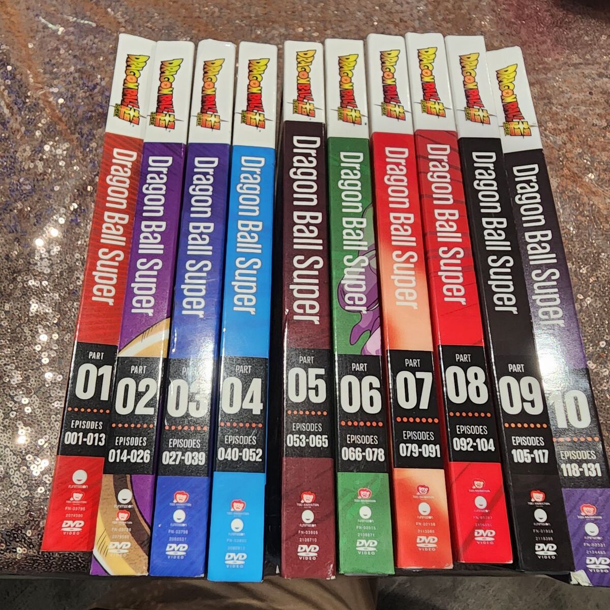 Dragon ball super 1-10 dvds