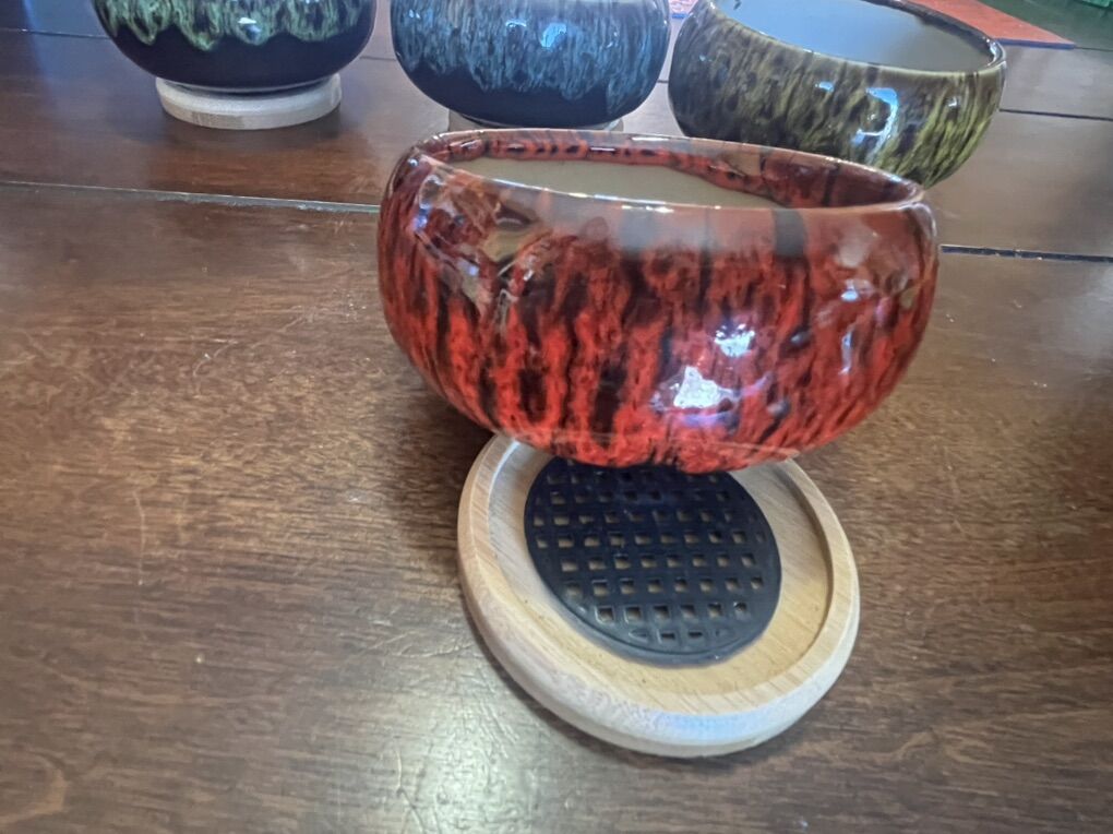 Small Ceramic Succulent Pots (set of 4)