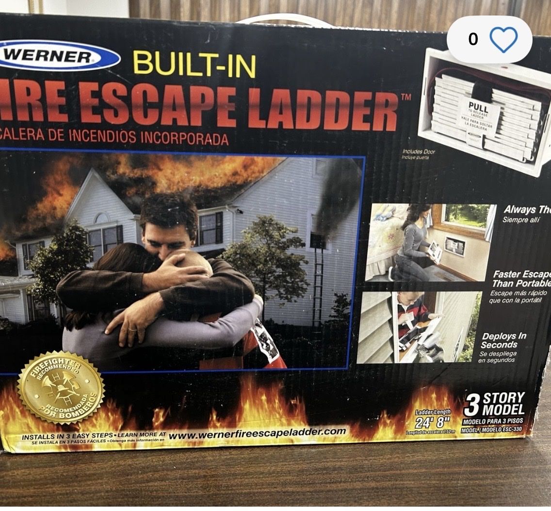 FIRE ESCAPE LADDER