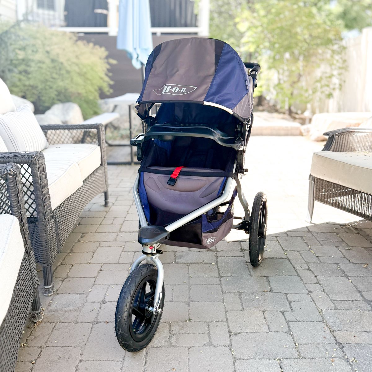 CLEAN Bob Revolution Flex Jogging Stroller with Extra Accessories 